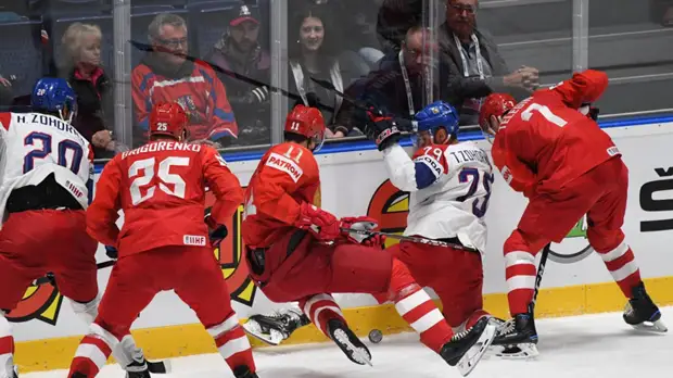 Сборная России открыла счёт в матче с Чехией за бронзу ЧМ по хоккею