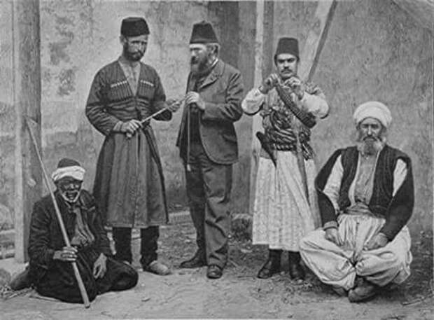 В 1894 г. в Ливане произошли столкновения между черкесами и друзами