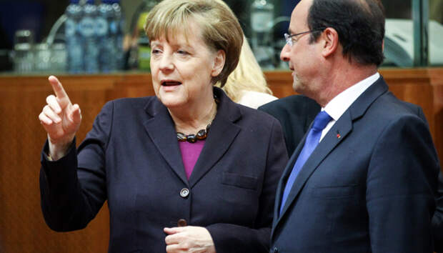 Что случилось с Меркель и Олландом? 
