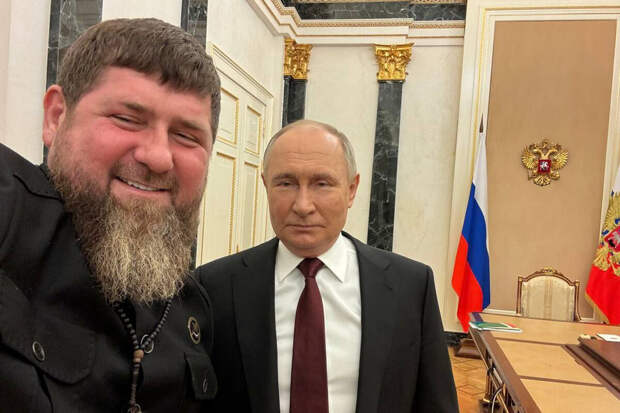 Кадыров посетил инаугурацию Путина в Кремле
