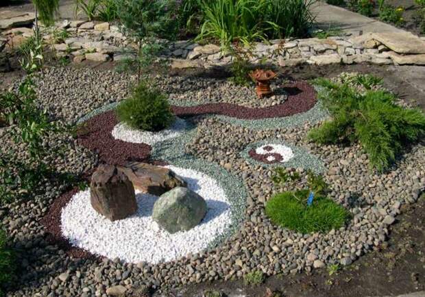 Гравийный сад: специфика создания креативного уголка на дачном участке