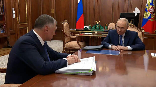 Путин и Хуснуллин обсудили вопросы водоснабжения в ДНР