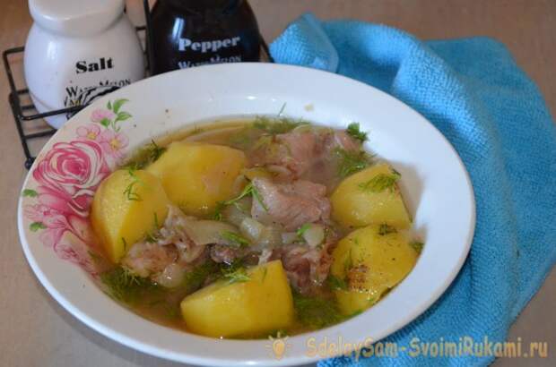 Мужская кулинария Простая шурпа на скорую руку