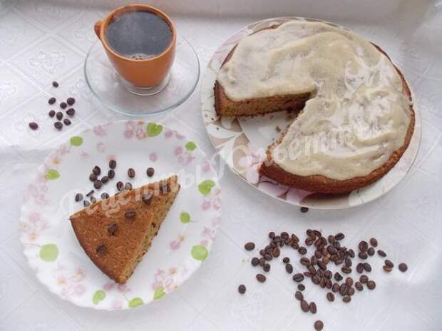 быстрый кофейный пирожок