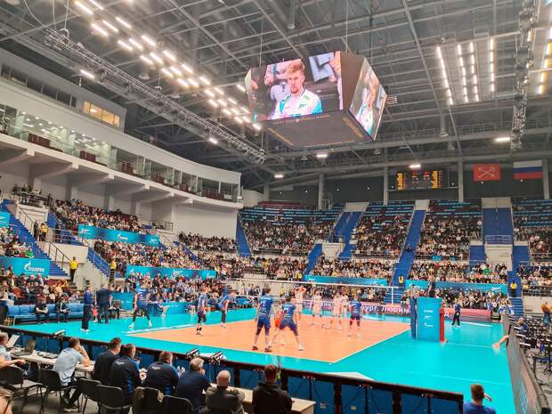 Волейболисты «Зенита» сравняли счет в серии 1/2 финала Суперлиги