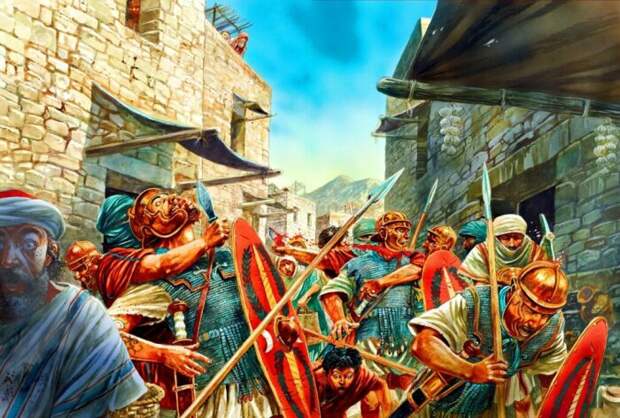В Палестине то и дело вспыхивали восстания против римлян. |Фото: Pinterest.