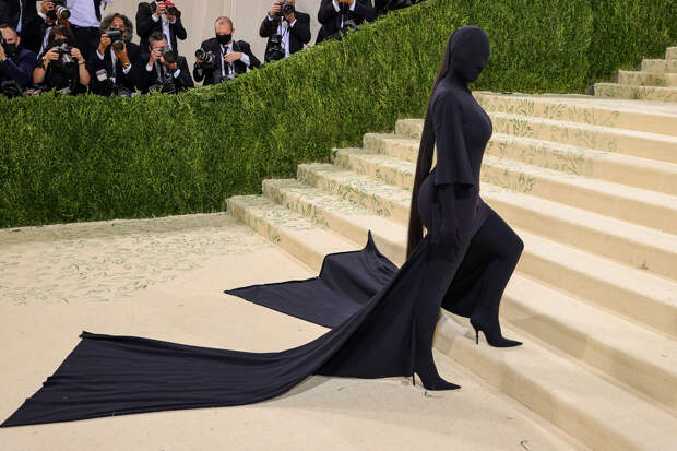 Ким Кардашьян на Met Gala 2021