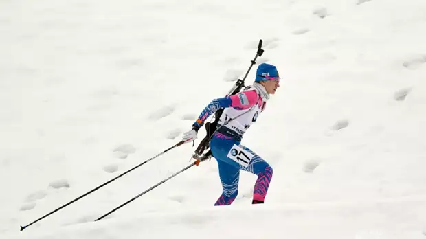 Миронова о спринте на этапе КМ в Анси: впервые стартую в проливной дождь