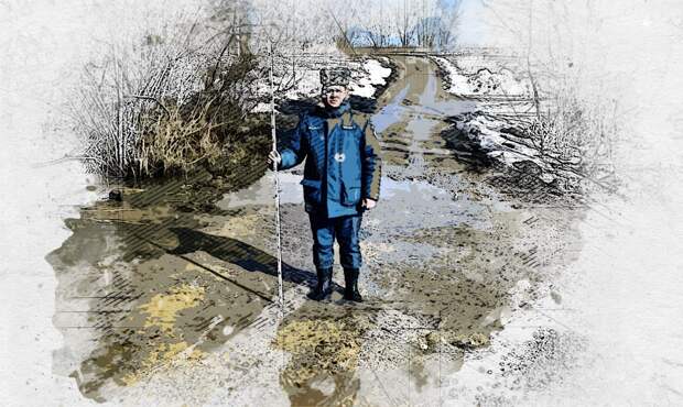 В Орловской области четыре моста освободились от воды