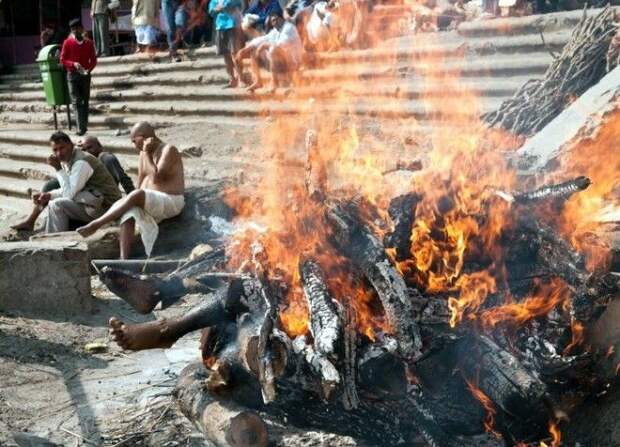 Город Варанаси в Индии Город Варанаси в Индии