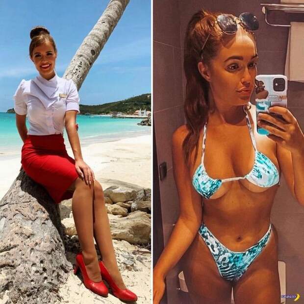 Раздеваем стюардесс! ✈️ - 4 Раздеваем стюардесс! ✈️ - 4