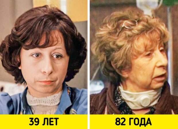 Лия Ахеджакова — «Служебный роман» (1977) и «Этаж» (2020)