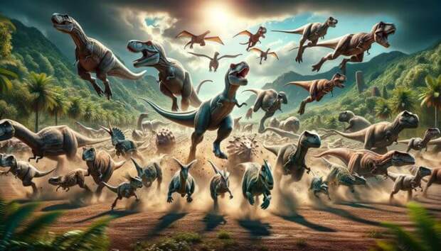 Гонки динозавров: какие ящеры были самыми быстрыми в истории?