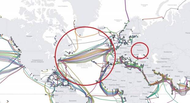Уничтожение подводных интернет-кабелей между США и Европой нанесёт удар как по связи Starlink на Украине, так и по SpaceX в целом