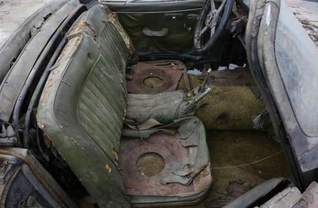 Новые владельцы дома нашли на участке редкий Jaguar 1950-х