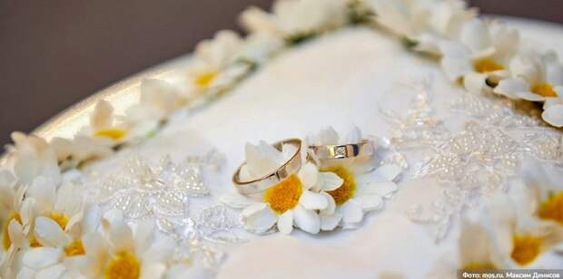 свадьба, кольца, ромашки, мосру, 1912