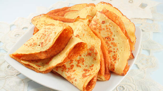 Пеку блины – и они не черствеют, остаются мягкими и нежными даже через несколько дней