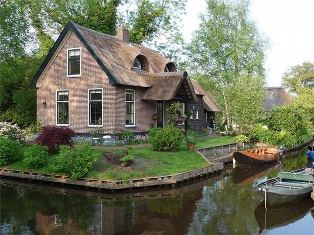 Giethoorn14 Гитхорн: деревня, где нет дорог