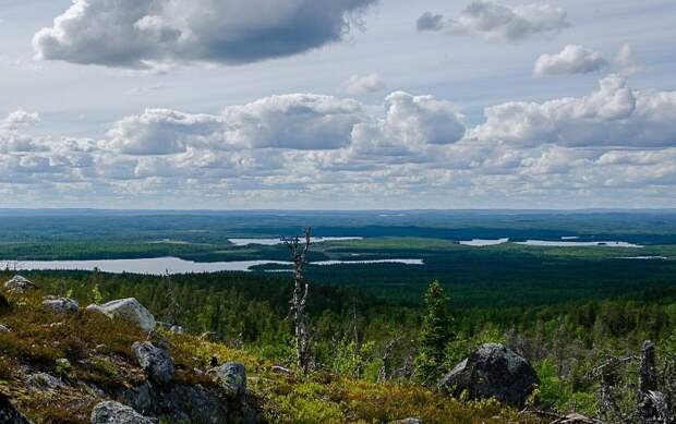 Гора, считавшаяся сакральным местом. /Фото: pikabu.ru