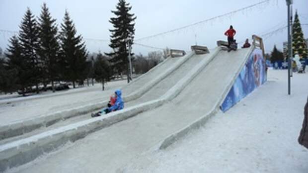 Горка в Барнауле, фото иллюстративное / Архив amic.ru