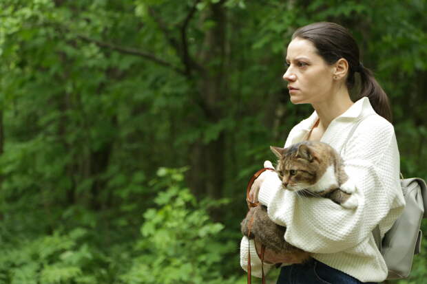 «Женщина с котом и детективом»