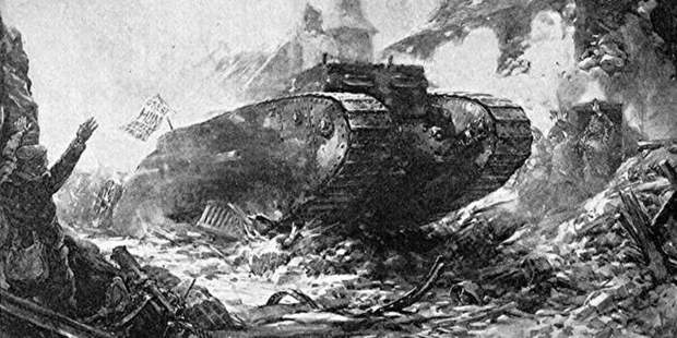 Mk-1 в атаке