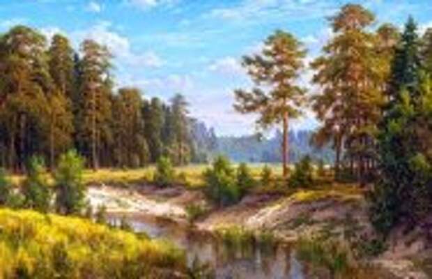 Art: Художник-самоучка пишет реалистичные пейзажи русской природы, которые напоминают картины великого Шишкина