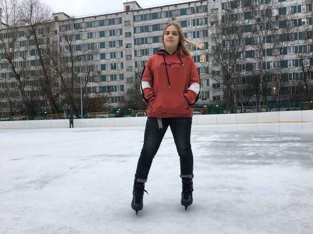 Каток в Отрадном/ Иван Петрушин