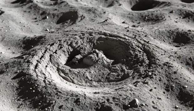 Ученые зафиксировали рождение гигантского кратера на Луне