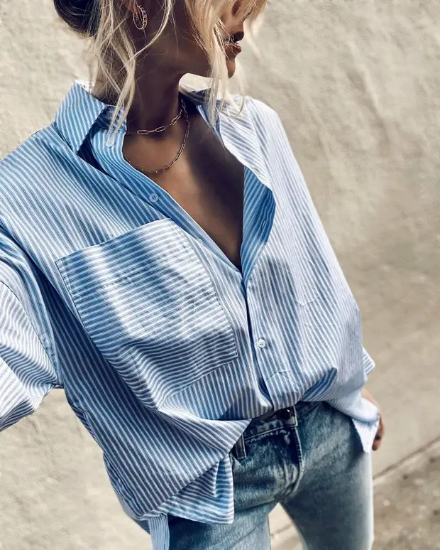 Модные рубашки женские 2021- основа эффектного и стильного лука (20+ фото)