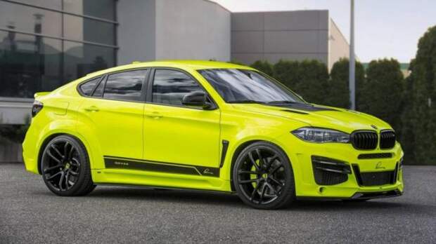Сочный тюнинг BMW X6M от Lumma Design