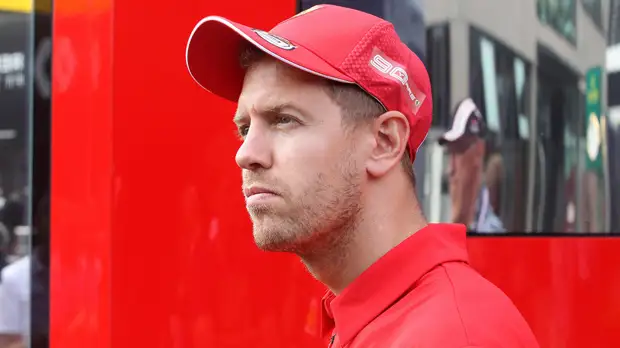 Феттель стал победителем первой практики на Гран-при Бельгии