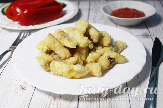 минтай жареный самый вкусный рецепт