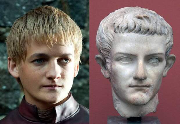 Джек Глисон, как Joffrey Баратеон – Калигула.jpg