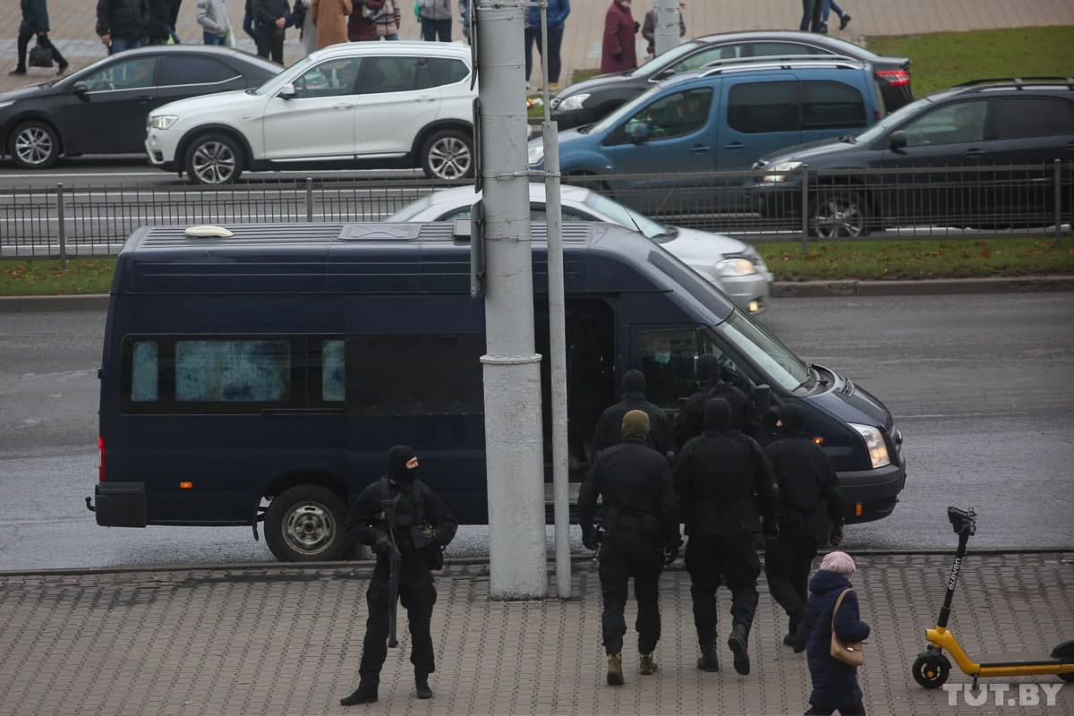 Протесты в Минске. 15.11.2020