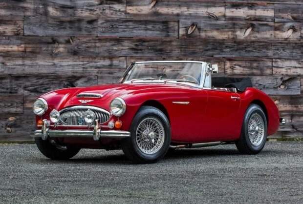 Британский родстер Austin-Healey 100 и Austin-Healey 3000
