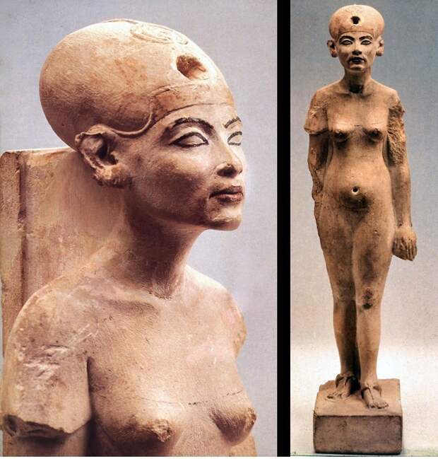 Немолодая Нефертити. Тело матери шести детей. По прежнему красива...  Нефертити, древний египет, история, история из жизни