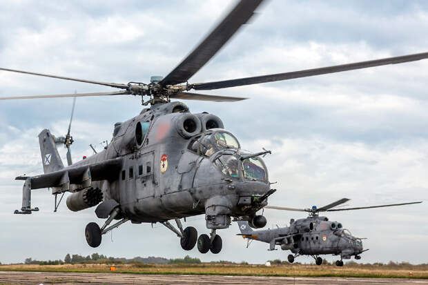 Вертолетчики Балтийского флота отработали применение  авиационных средств поражения по наземным целям