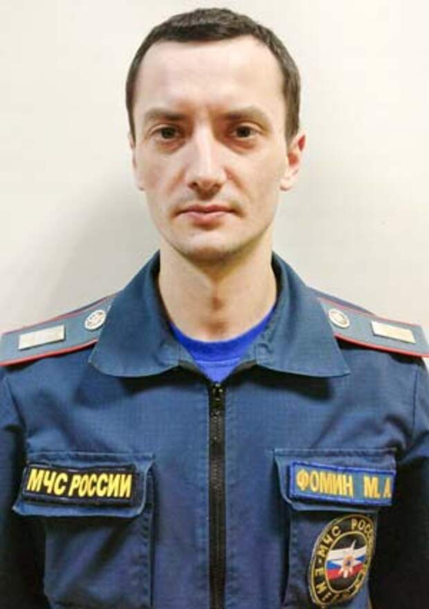 Михаил Фомин. Старшина уже был награжден медалью «За отвагу при пожаре». Фото: mos.ru