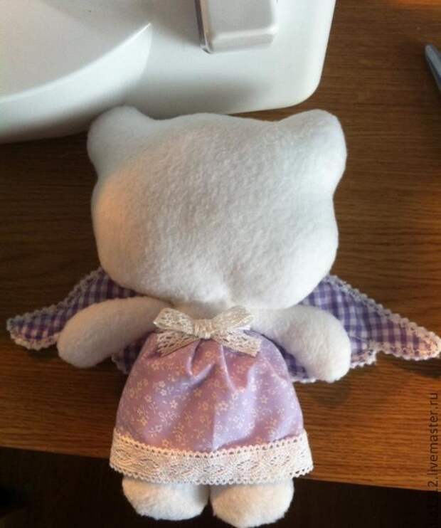 Создание мягкой игрушки — Hello Kitty ангел