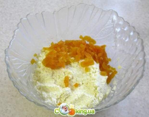 Сырники с курагой - приготовление 