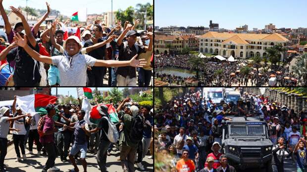 Протесты на Мадагаскаре