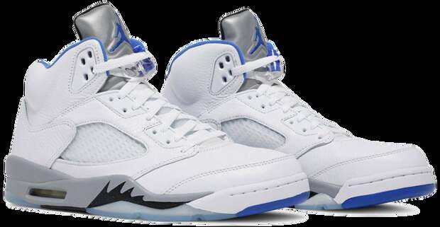 Nike Air Jordan 5 Retro White Stealth