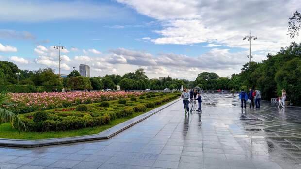 Северный атмосферный фронт принёс в Москву грозы