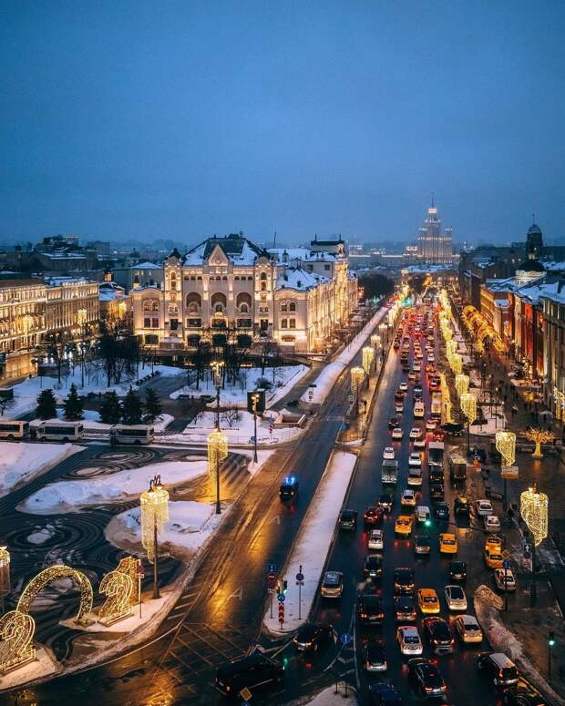 Архитектура и пейзажи Москвы на снимках Ильи Воробьева