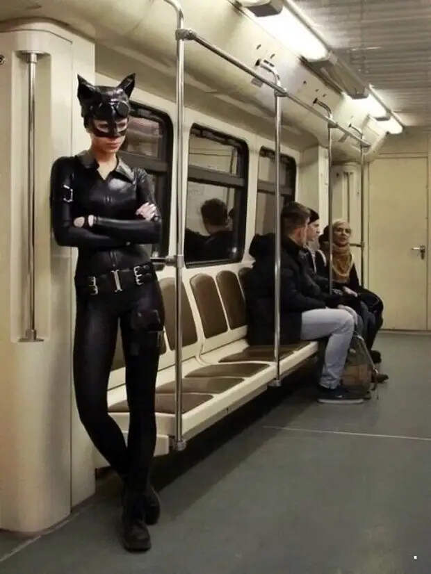 Странные и необычные пассажиры в метро