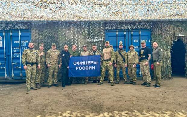 «ОФИЦЕРЫ РОССИИ» посетили боевые порядки спецназа в зоне проведения СВО
