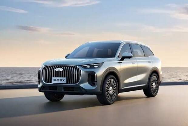 Новый Chery Tiggo 9X с автопилотом сняли на фото