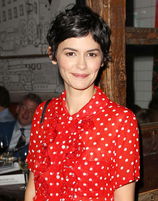 Mandatory Credit: Photo by Startraks Photo/REX (3940996g) Audrey Tautou 'Mood Indigo' film premiere after party, New York, America - 16 Jul 2014