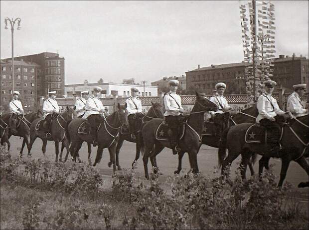 Москва и москвичи на фотографиях Виталия Гуменюка.  1956-1959 г